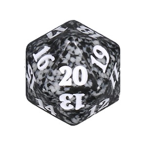Game Night 2019: D20 Die (Black)
